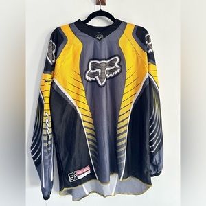 *SOLD* Vintage Fox Racing Dirtbike/Motorcross Racing Jersey Men’s Size Large 🦊